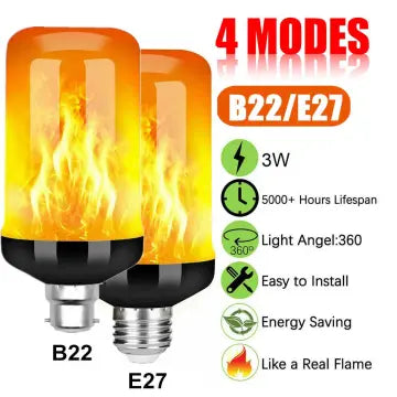 CreativeFG 9W E27 Fire Light